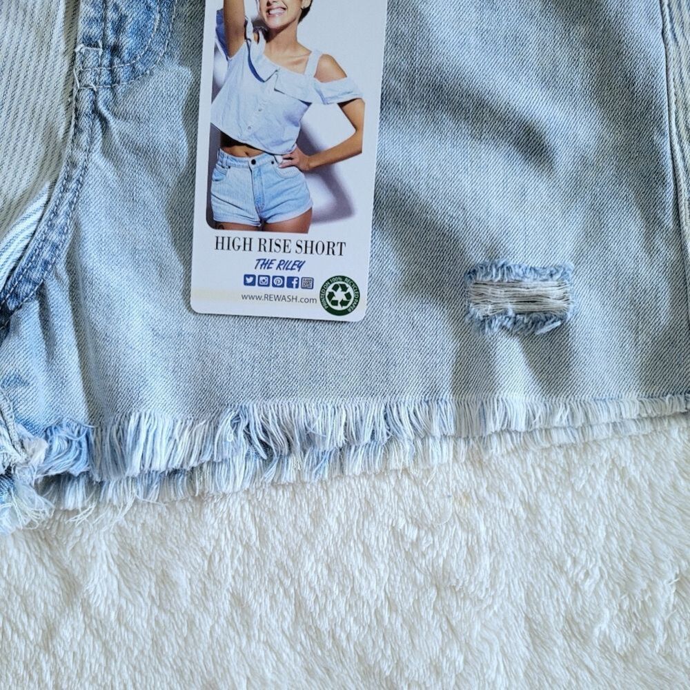 Rewash "The Riley" High Rise Shorts - NWT - Picture 9 of 12